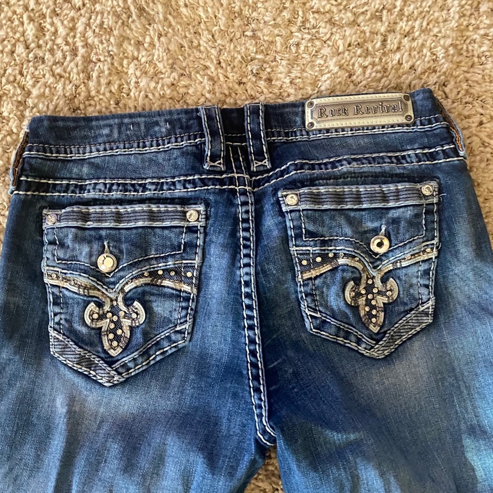 Rock revival skinny jeans